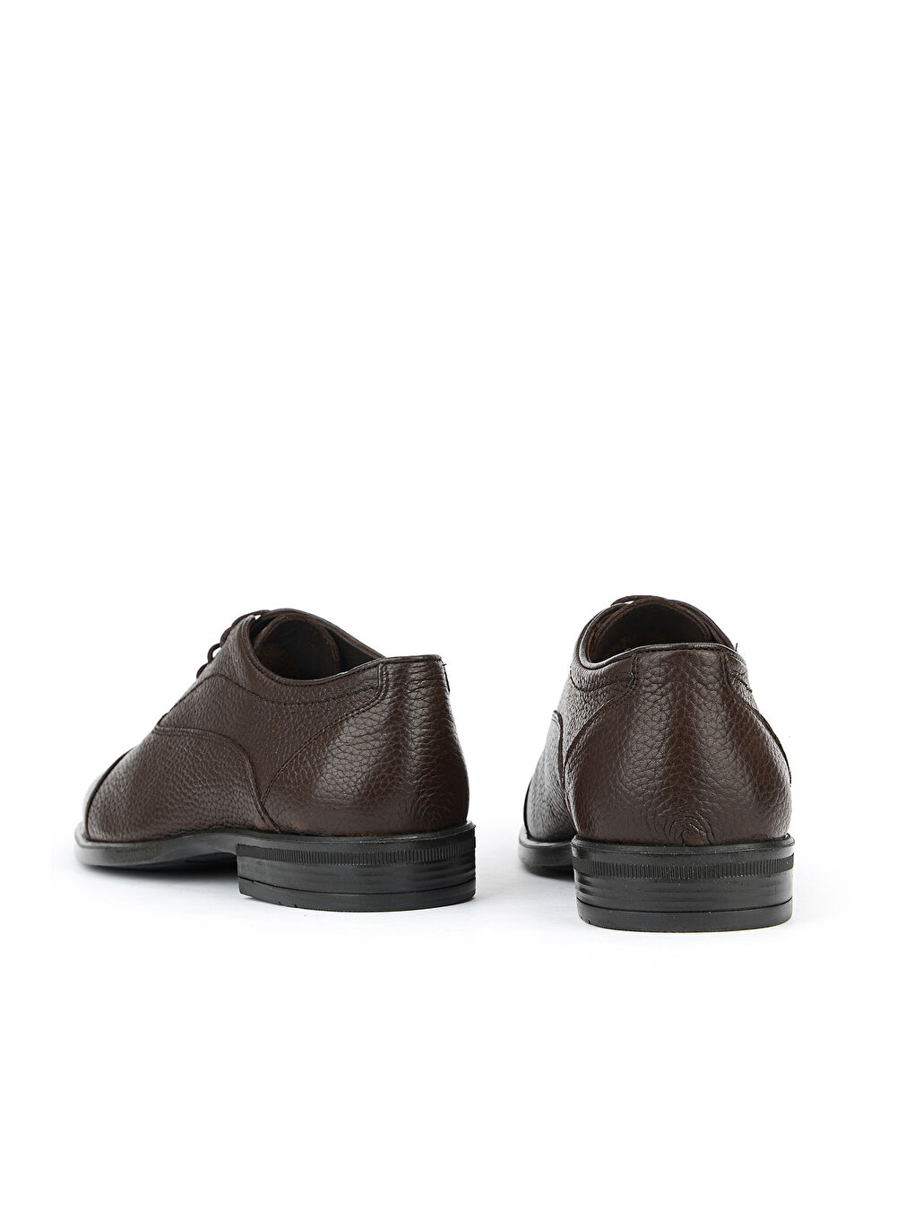 Kahverengi Erkek Hakiki Deri Ayakkabı 161986Z4437 Kahve-2