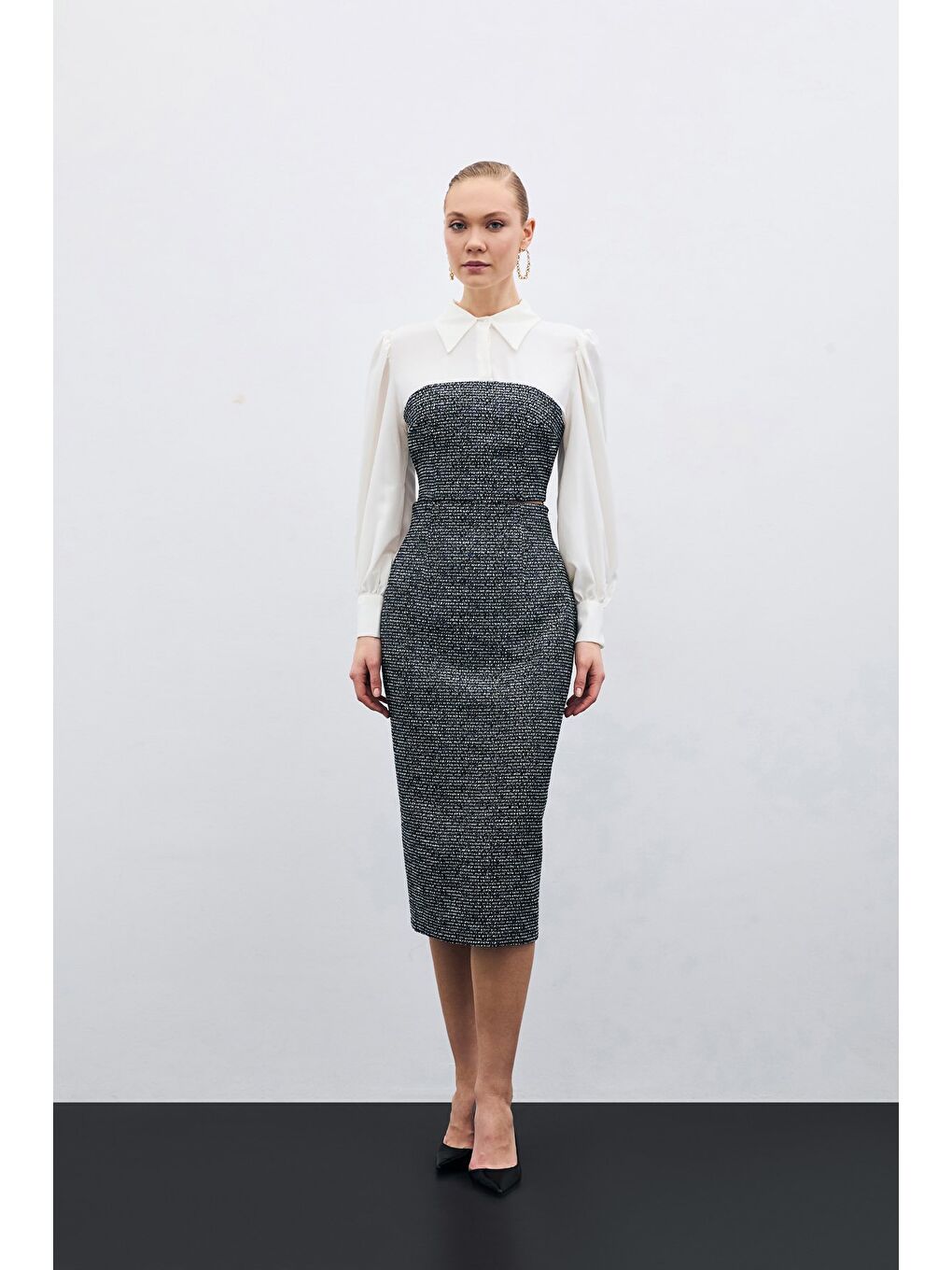 Tüvit Kalem Etek - Sax Mavi-3