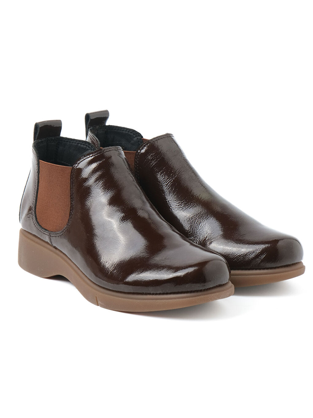 Siyah Kadın Bot 53U1 SHINE Ankle Boot Muatang-2