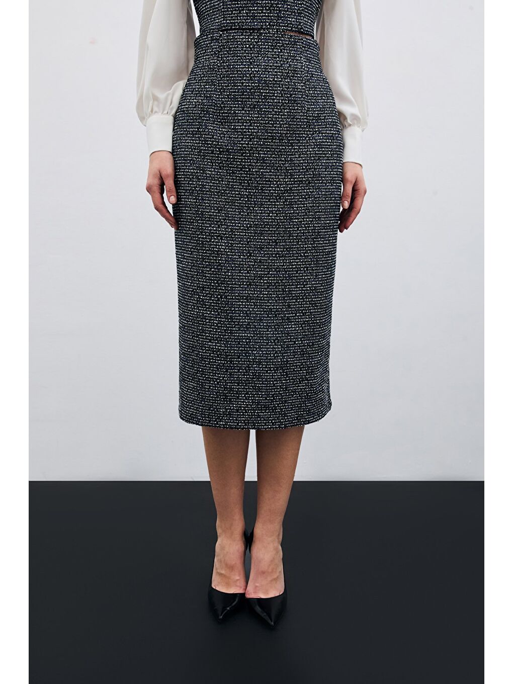 Tüvit Kalem Etek - Sax Mavi-5