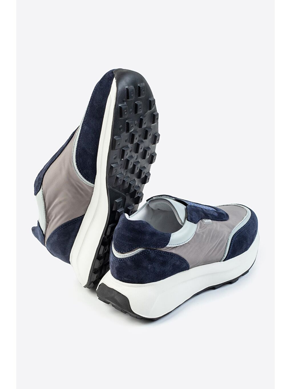 Lacivert LTN-S03 Deri Erkek Sneaker-3
