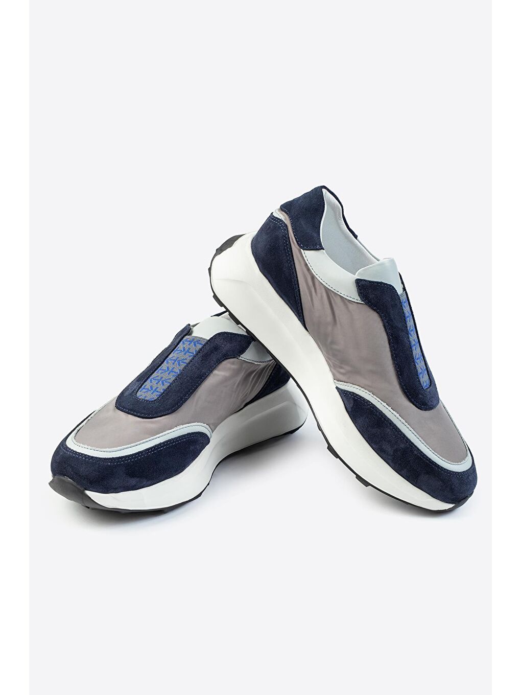 Lacivert LTN-S03 Deri Erkek Sneaker-4