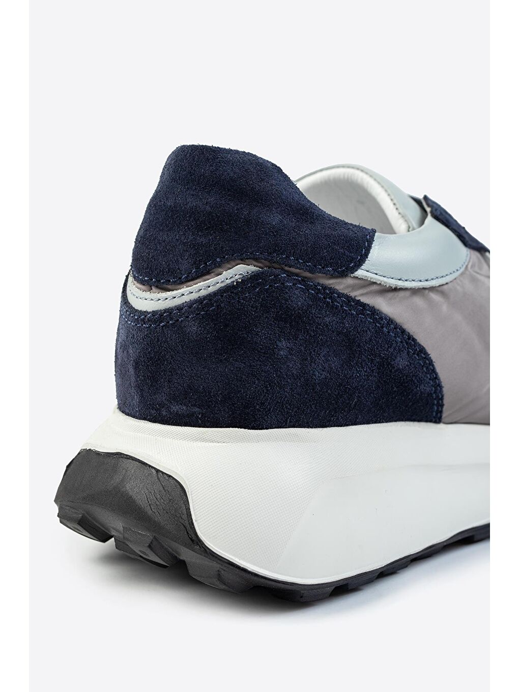 Lacivert LTN-S03 Deri Erkek Sneaker-5