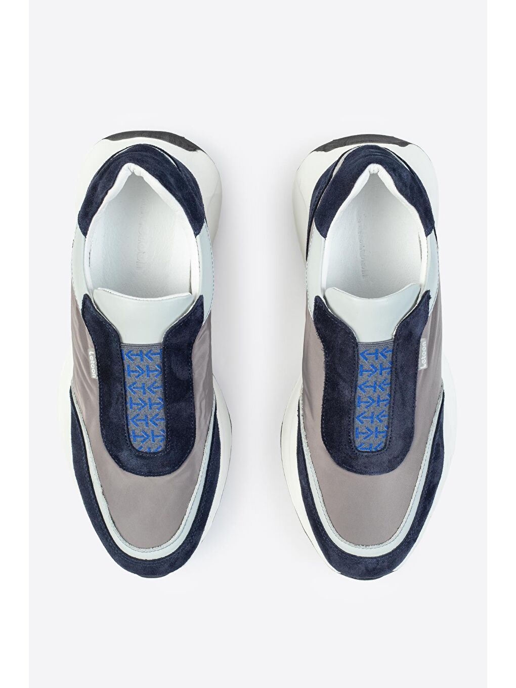 Lacivert LTN-S03 Deri Erkek Sneaker-6
