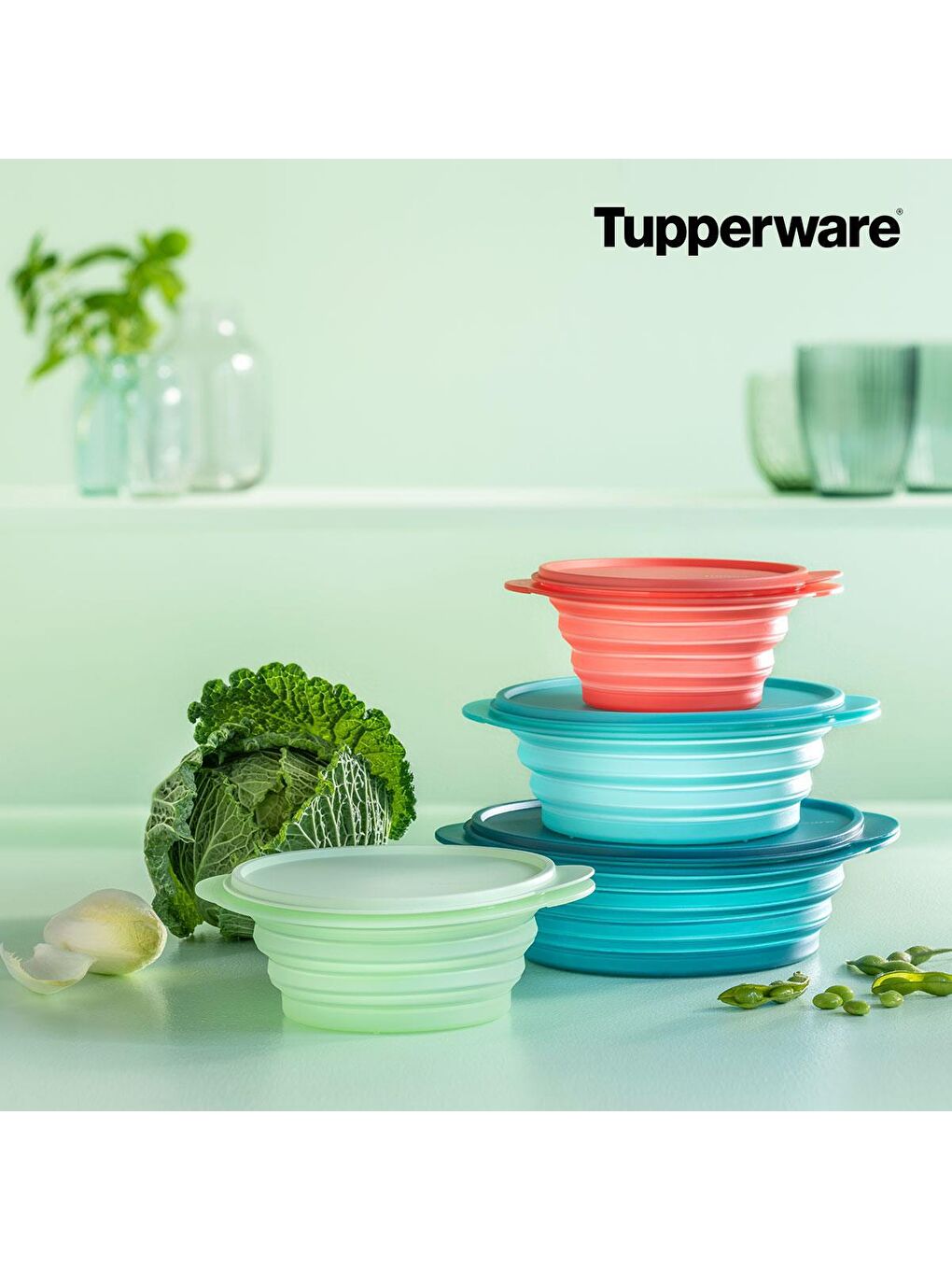 Tupperware Pembe MinMax 700ml Guava - 1