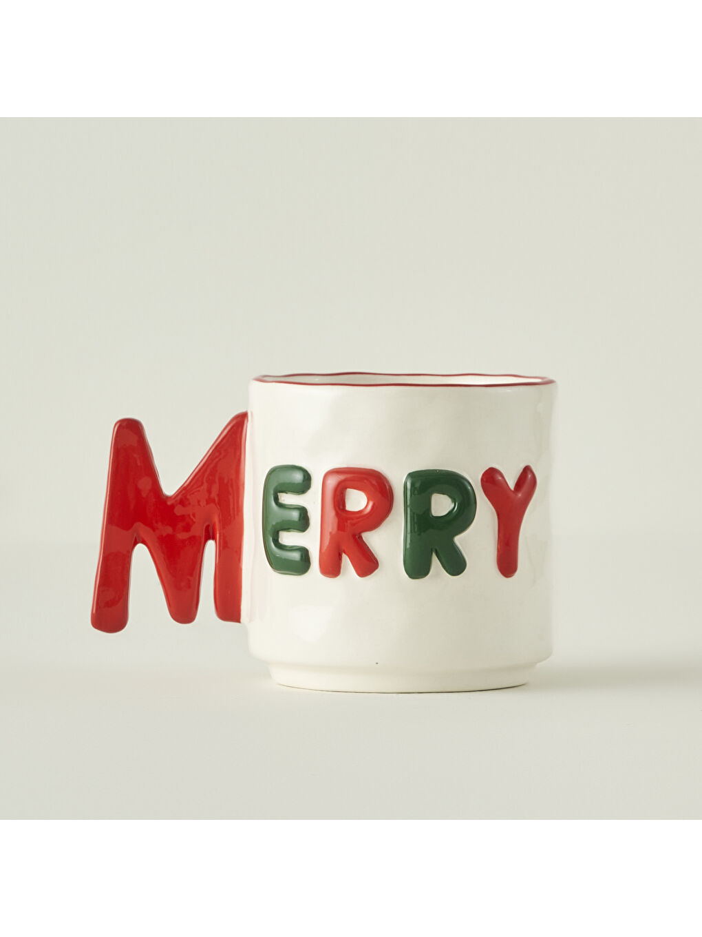 Karışık Merry Yılbaşı Stoneware Kupa (360 cc)