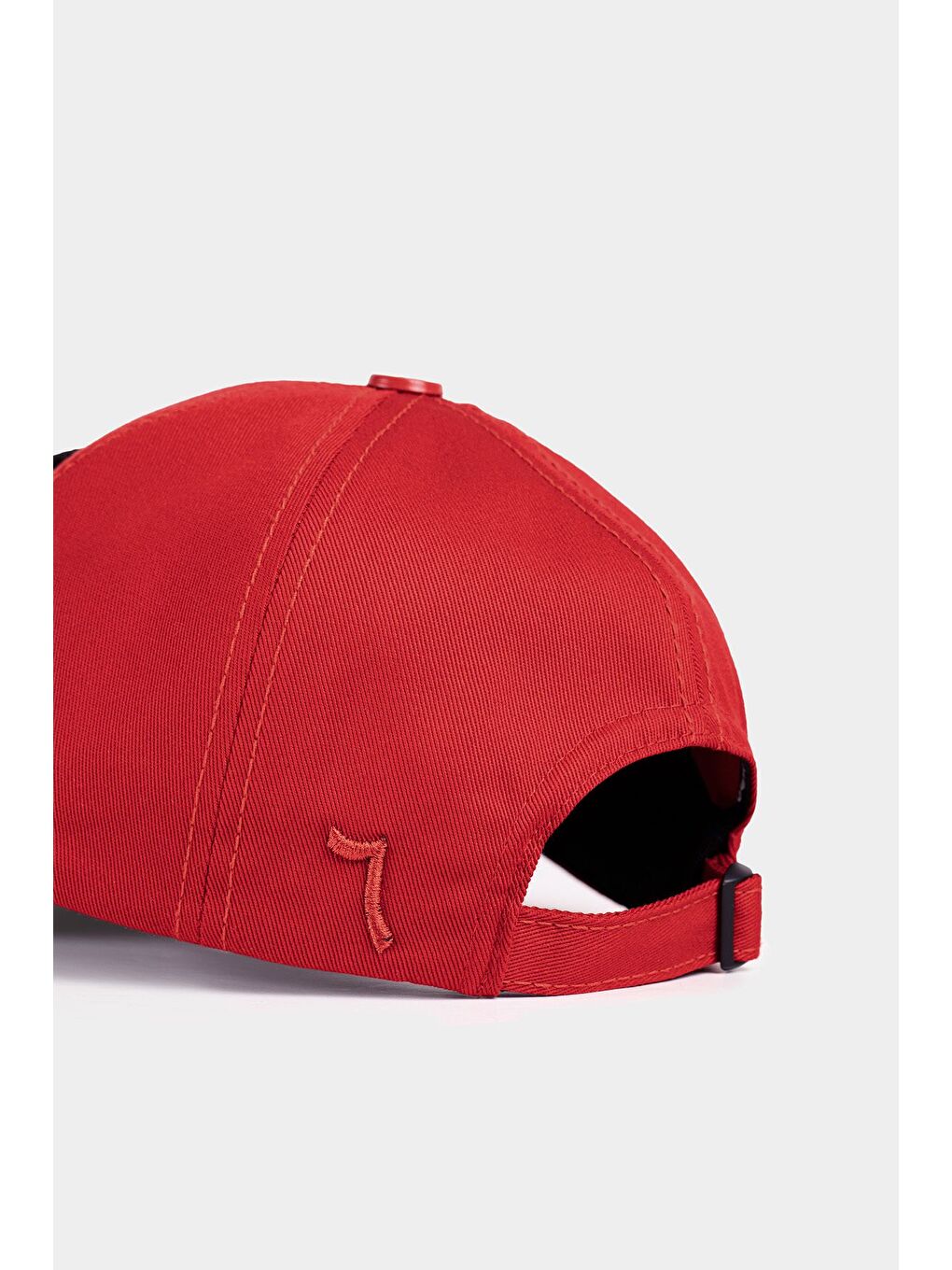 Six Blah Blah Blah Logolu Siyah-Kırmızı Beyzbol Şapka-4