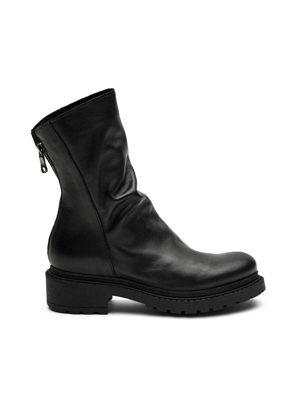 Siyah Kadın Bot 84L1 CALF Biket Boot Nero