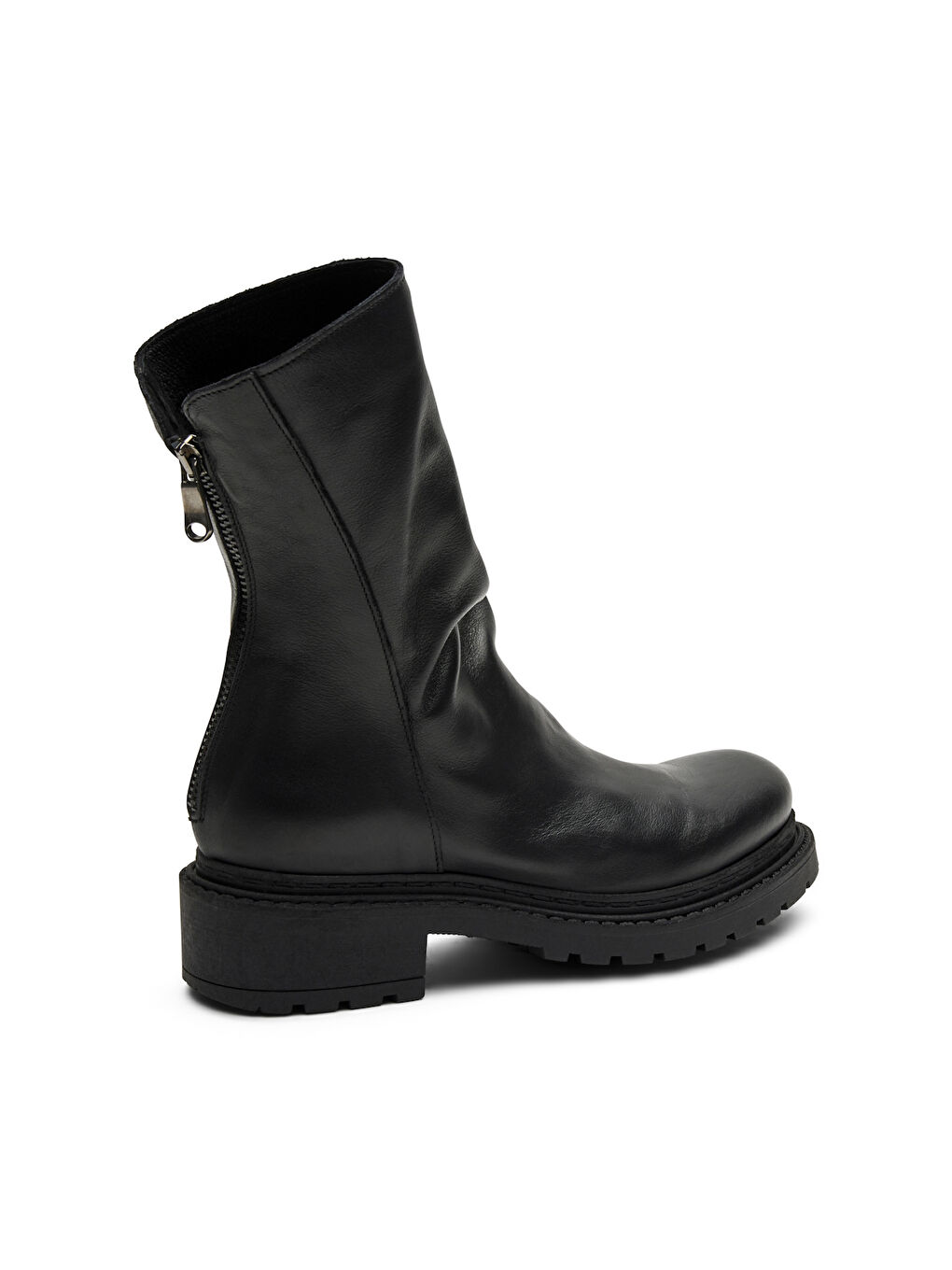 Siyah Kadın Bot 84L1 CALF Biket Boot Nero-2