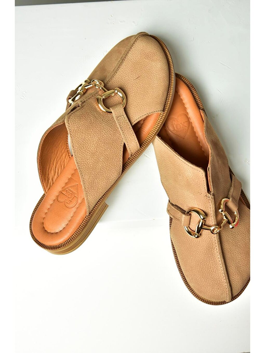 Bej Vizon Kadın Terlik U944150403-2