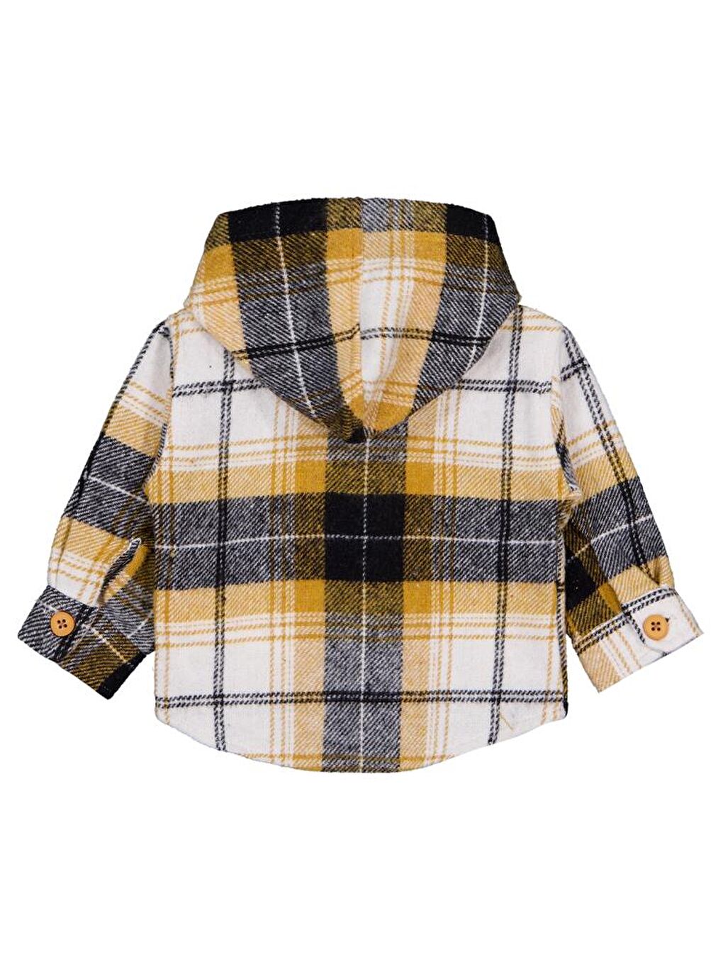 Sarı Baby Oduncu 6-18 Ay Gömlek-1