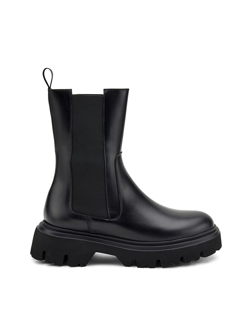 Siyah Kadın Bot 85L5 SETA Chunky Boot Nero