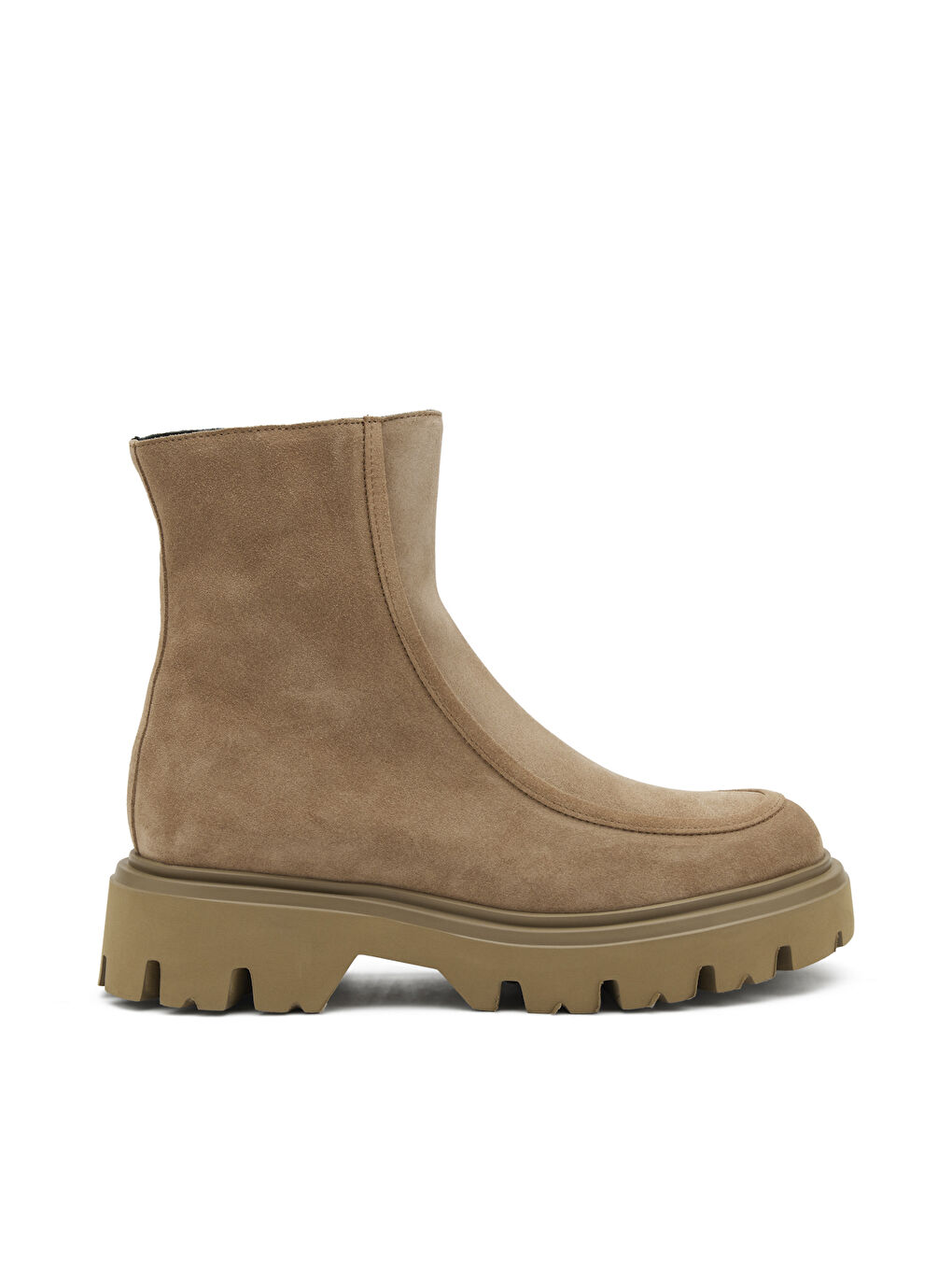 Bej Kadın Bot 85A6 SOFTY Chunky Boot Honey