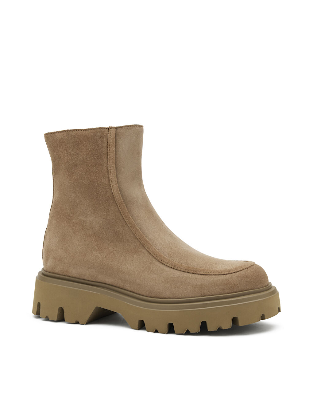 Bej Kadın Bot 85A6 SOFTY Chunky Boot Honey-1