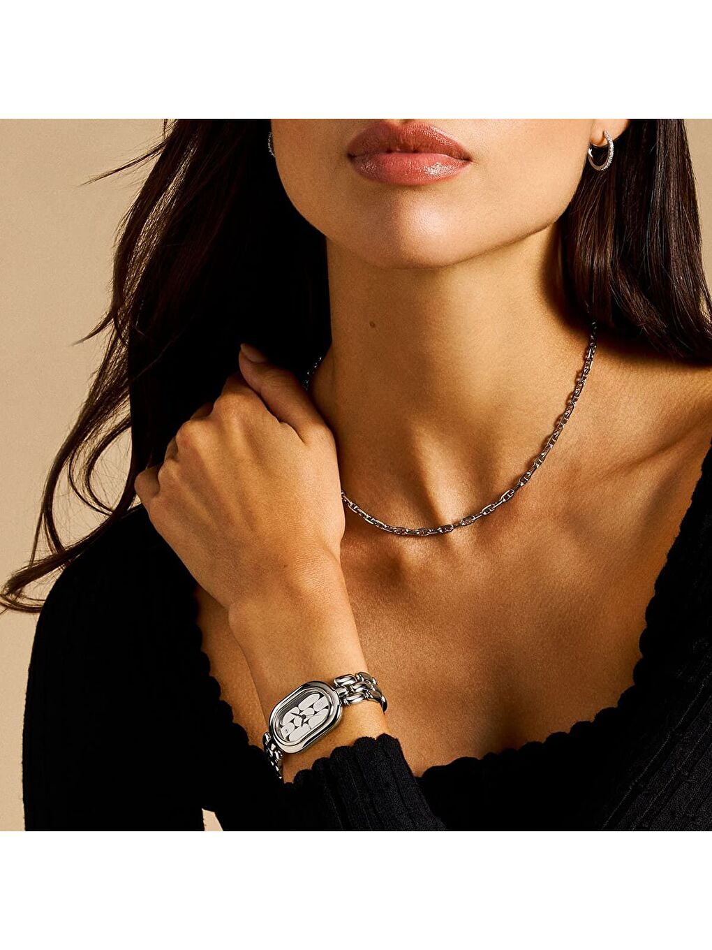 Gri FES5381 Kadın Kol Saati-3