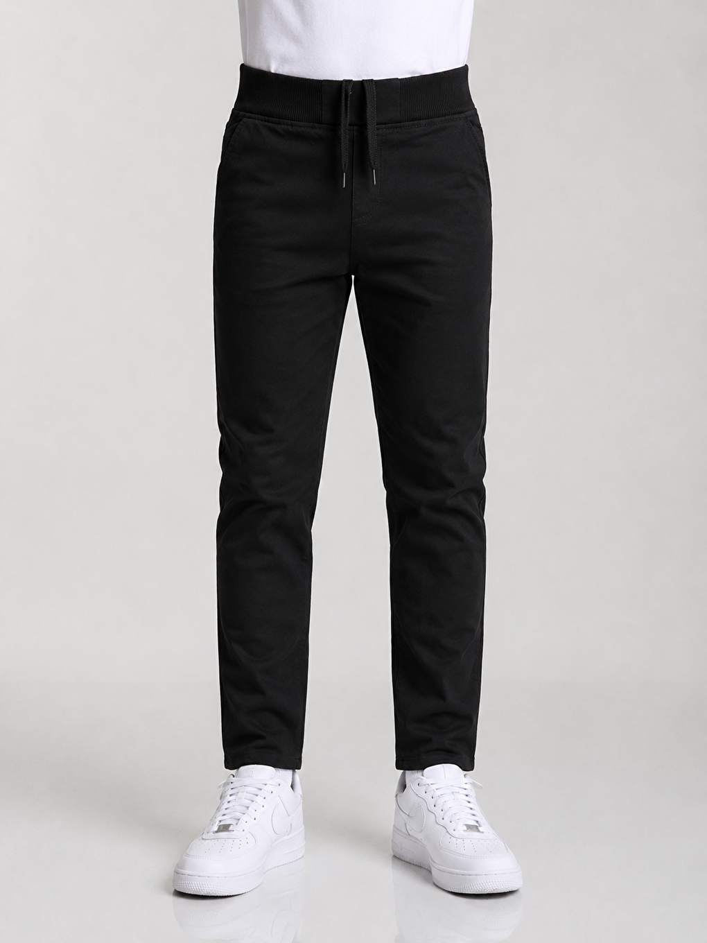 Siyah Erkek Çocuk Okul Pantolonu Unisex-1