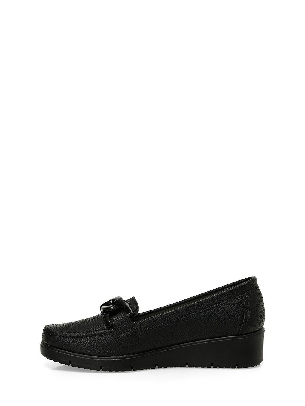 166552.Z5PR Siyah Kadın Loafer-2