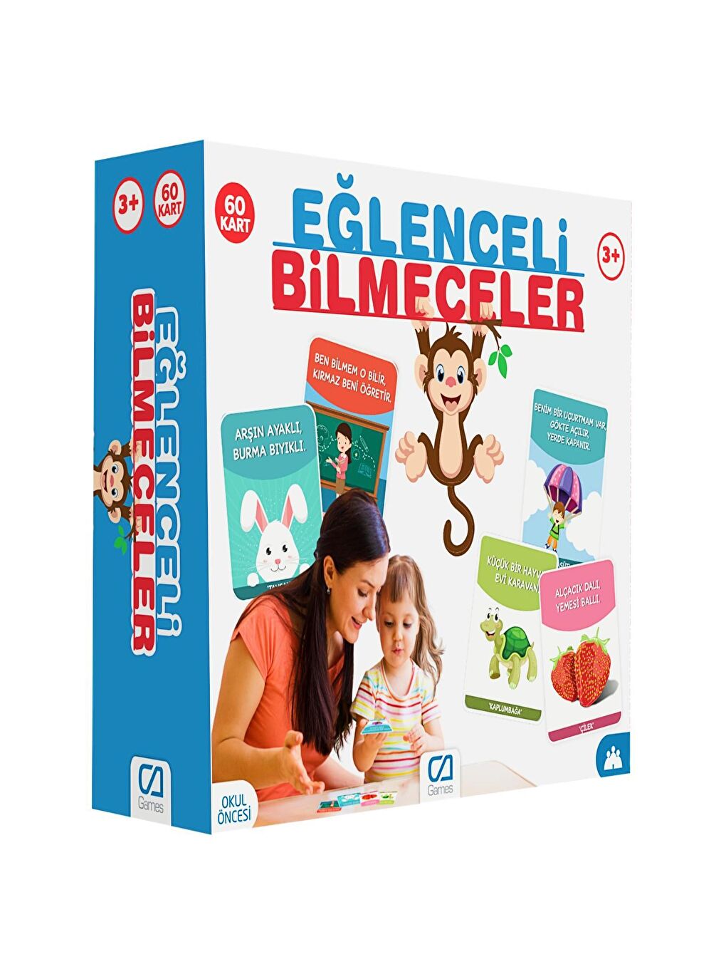 Eğlenceli Bilmeceler 60 Kart
