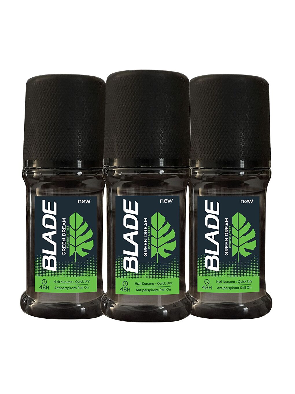 Blade Beyaz Green Dream Roll On 3x50 ml