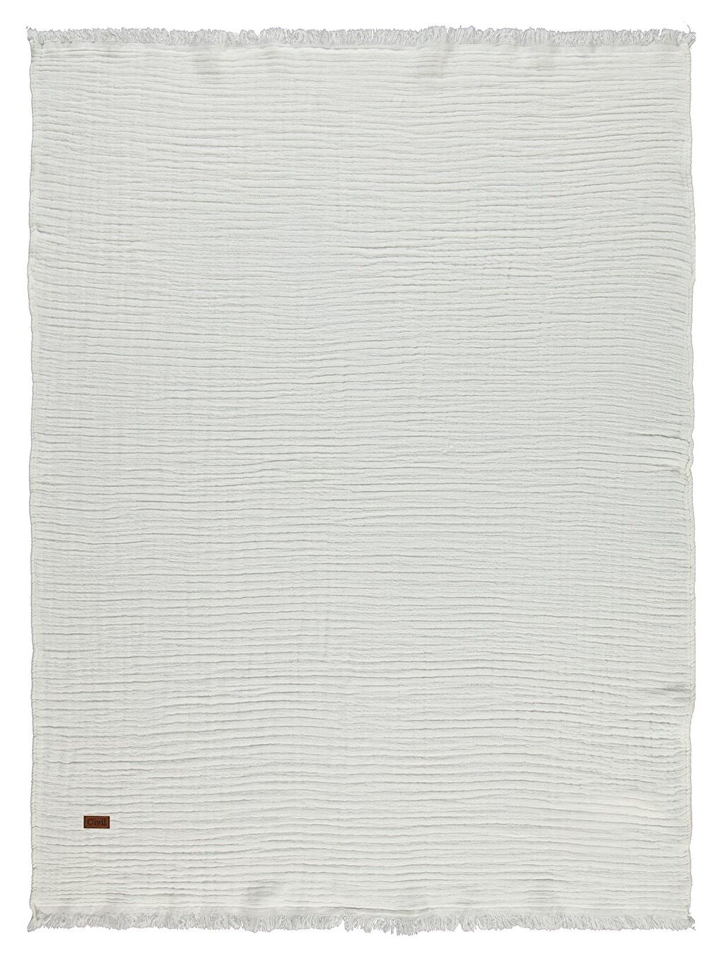 Baby Müslin Bürümcük Battaniye - Beyaz Standart