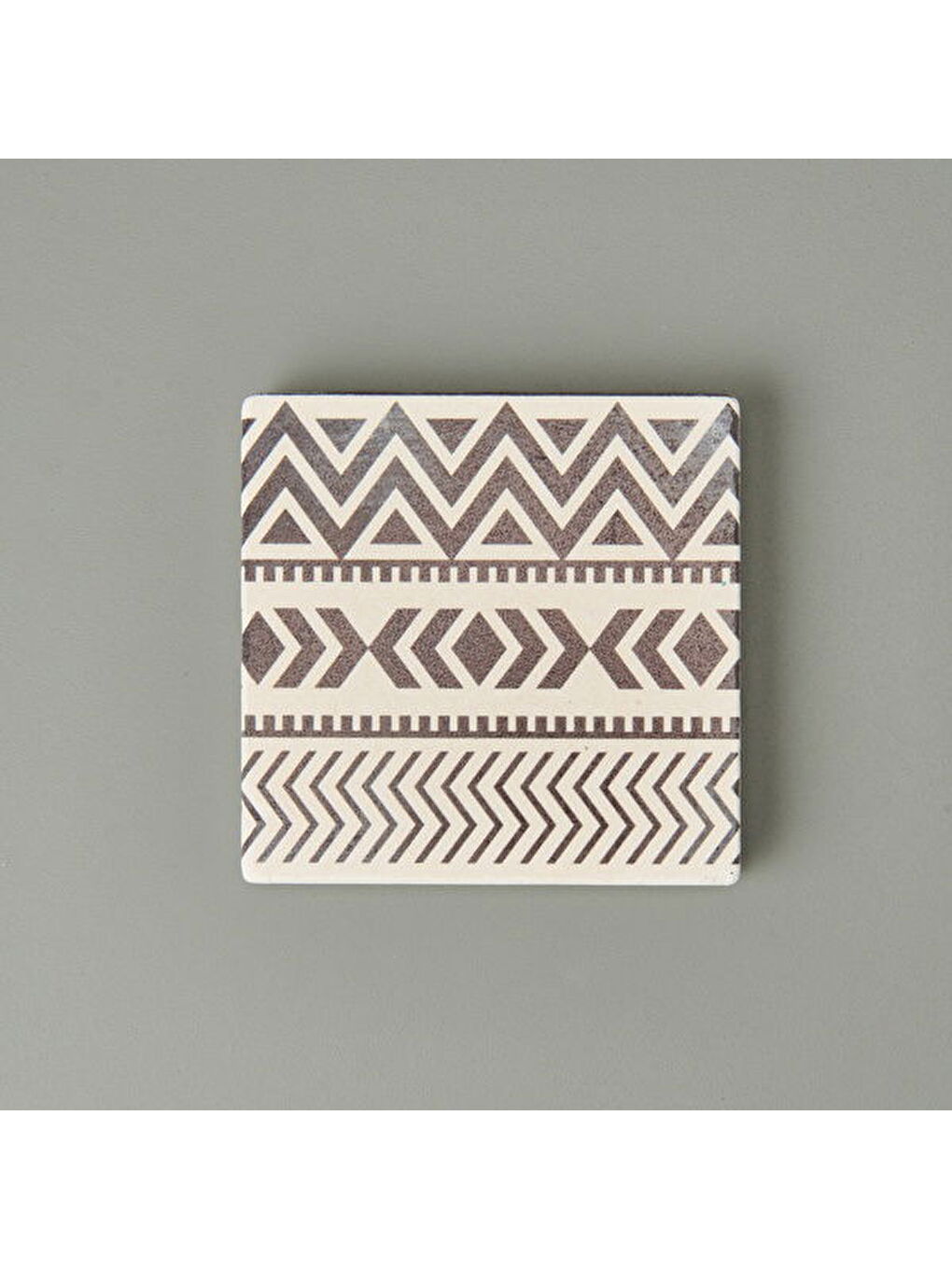 Evidea Kitchen Ethnic Bardak Altlığı - Siyah - 10 cm - 2