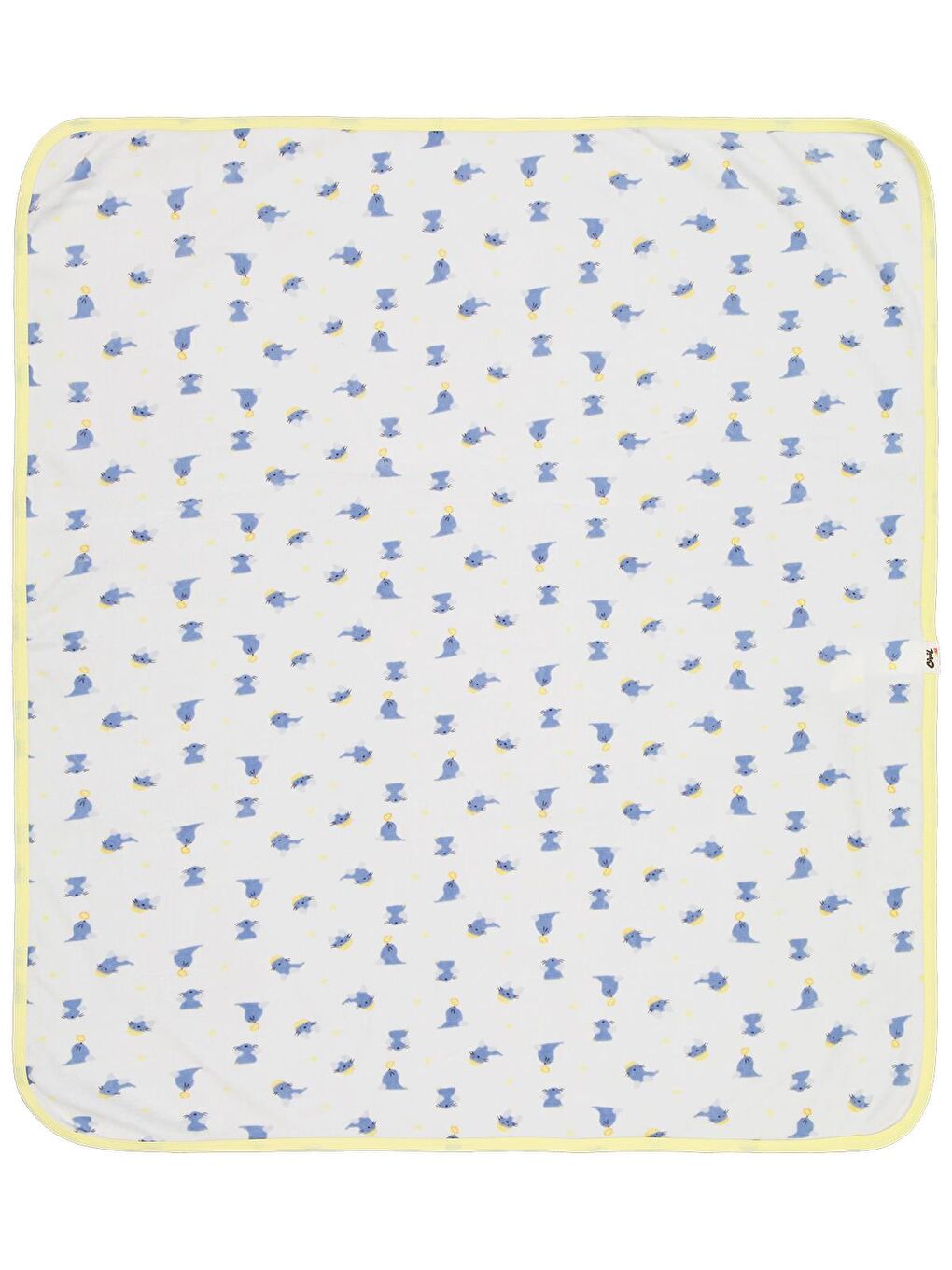 Baby Fok Balığı Battaniye - Beyaz Standart-1