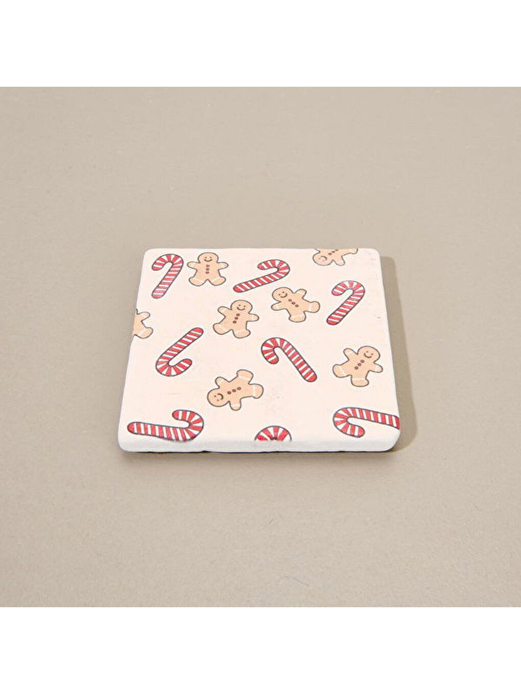 Evidea Karişik Kitchen Kurabiye Adam Bardak Altlığı - Renkli - 10 cm - 3