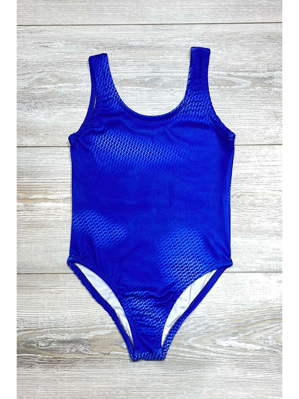 Lacivert Trend Kız Çocuk Deniz Havuz Mayo