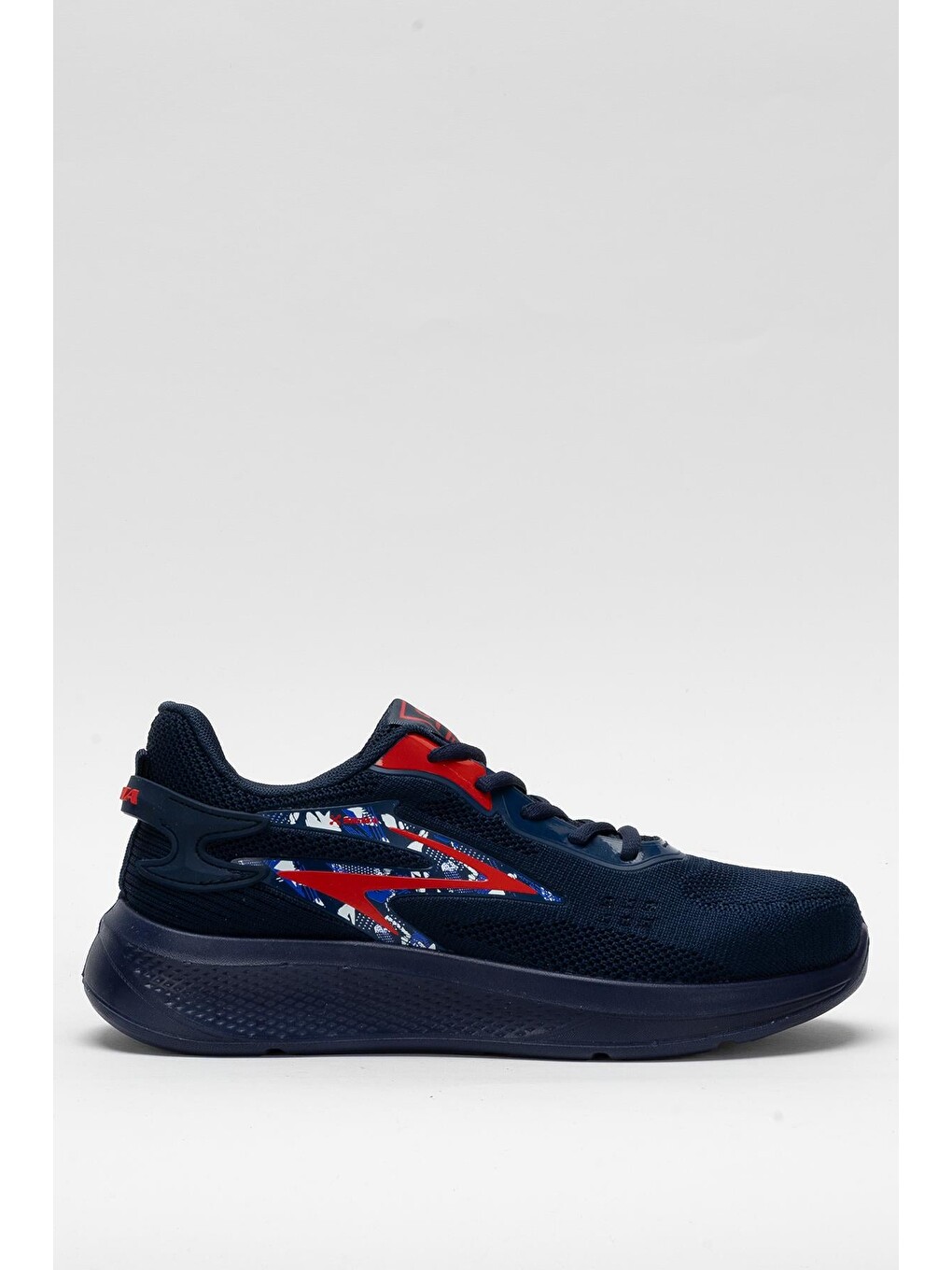 Lacivert Erkek Triko Sneaker Rahat Hava Alabilen Kokusuz Spor Ayakkabı Lacİ