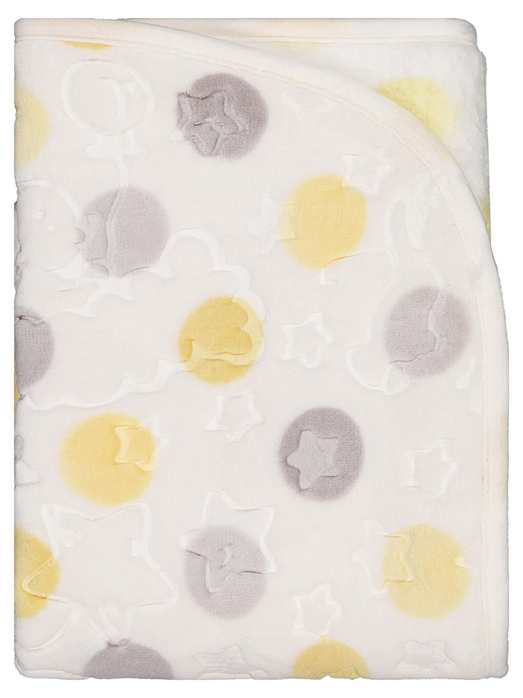 Ekru Baby Puanlı Battaniye - Bej Standart