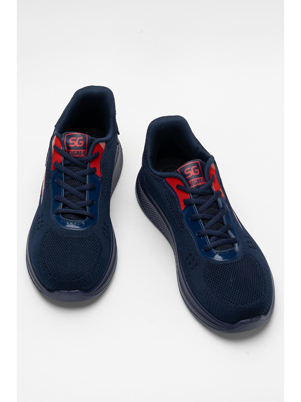 Lacivert Erkek Triko Sneaker Rahat Hava Alabilen Kokusuz Spor Ayakkabı Lacİ-5