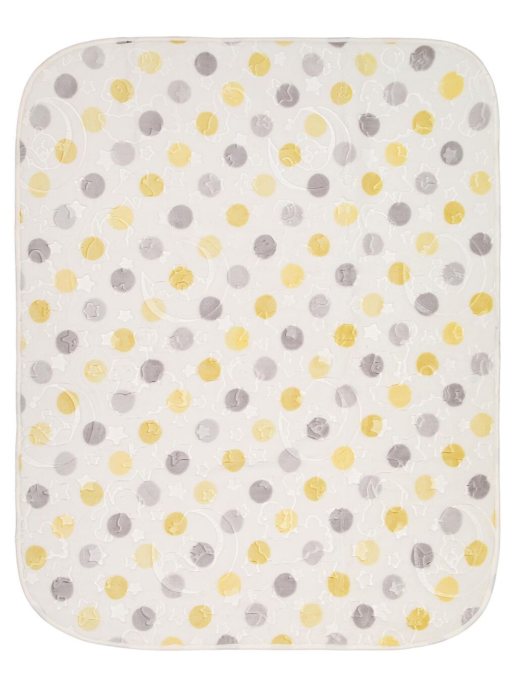 Ekru Baby Puanlı Battaniye - Bej Standart-2