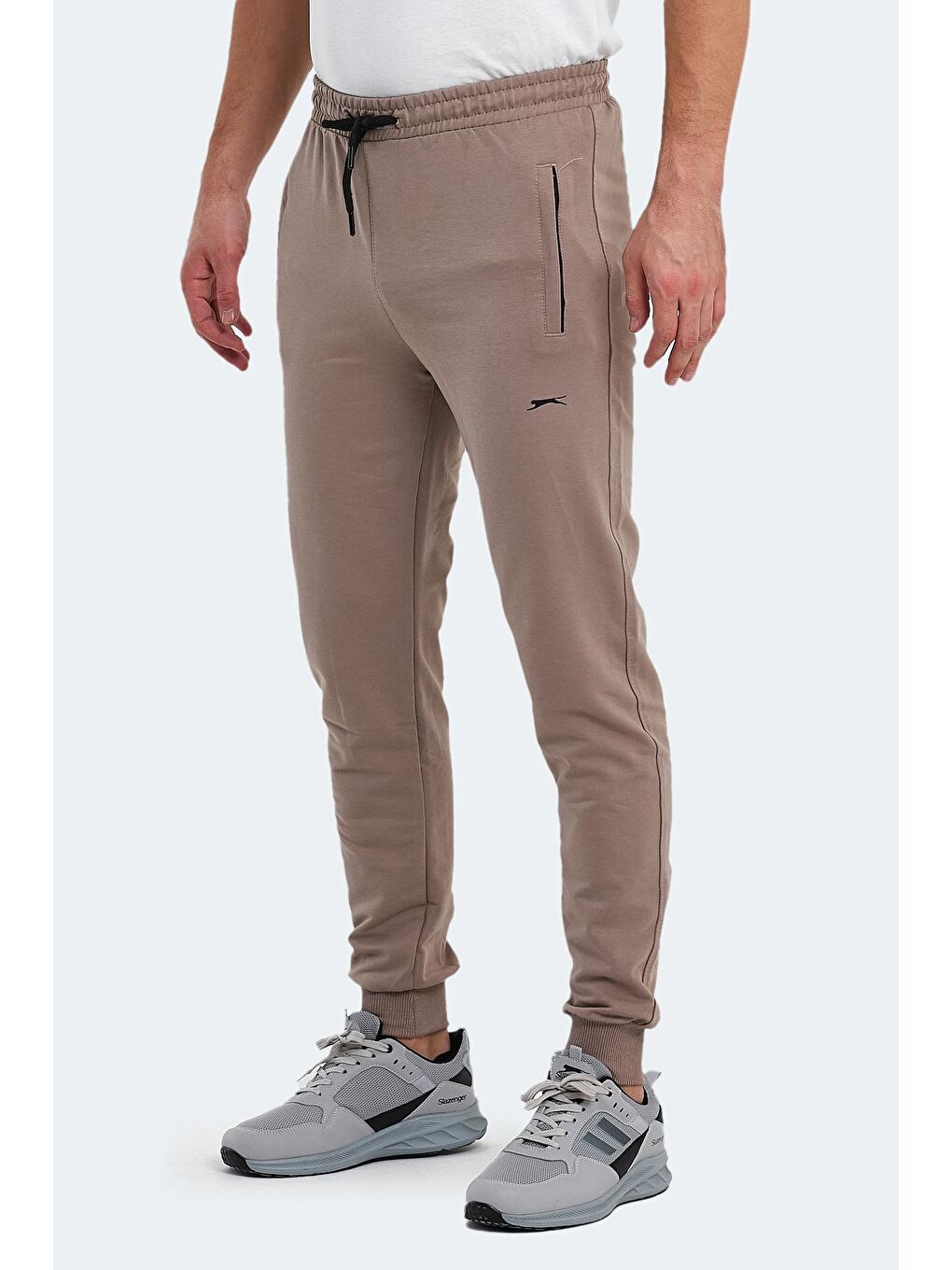 SLAZENGER Bej OLUFTEN I Erkek Eşofman Altı Taş Gri