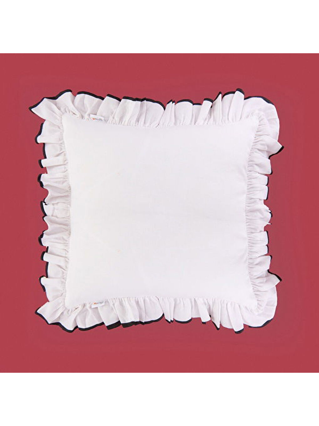 Evidea Soft Elegant Kırlent - Beyaz - 40x40 cm - 2