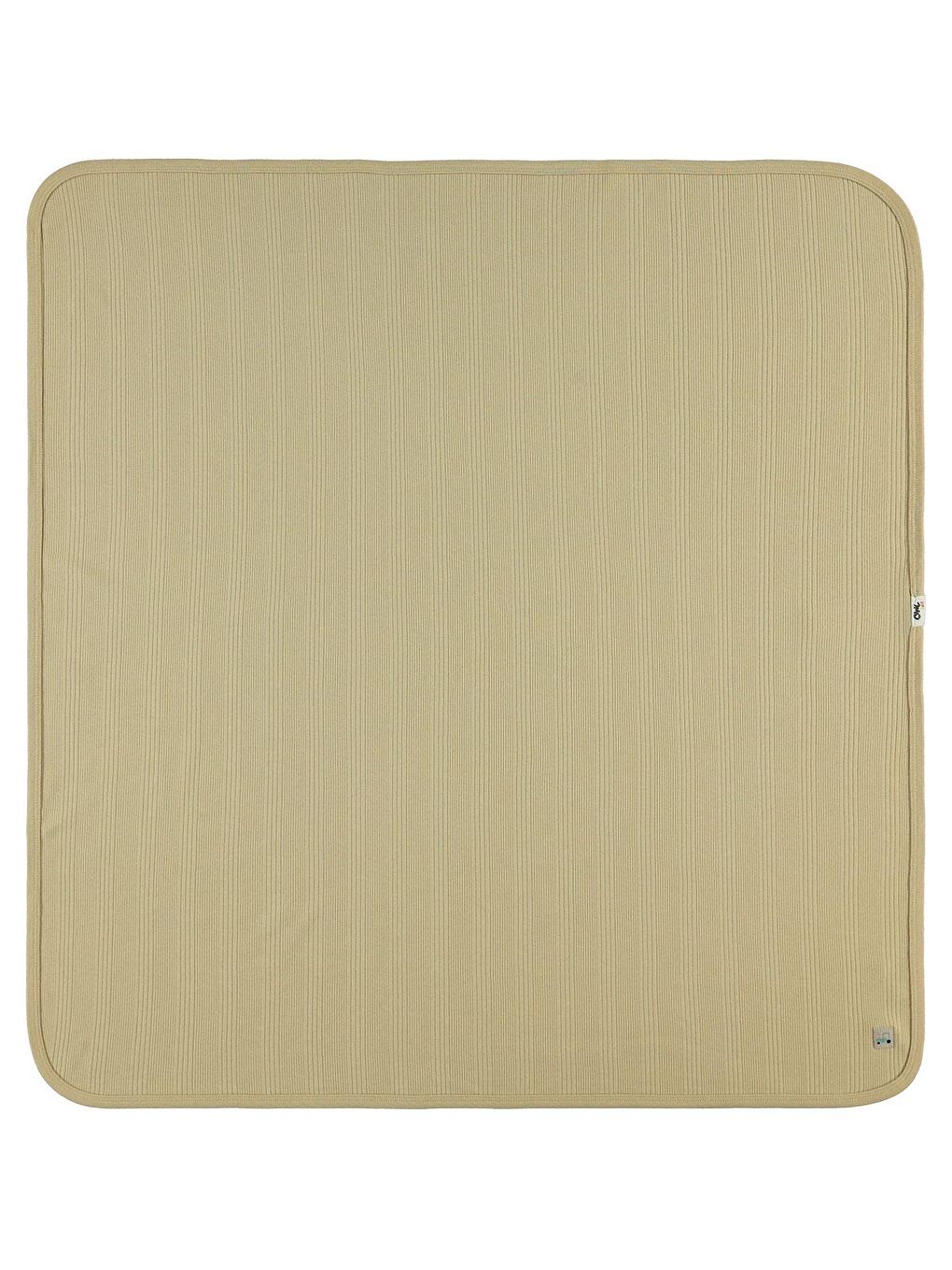 Baby Süs Etiketli Battaniye - Kahverengi Standart-1