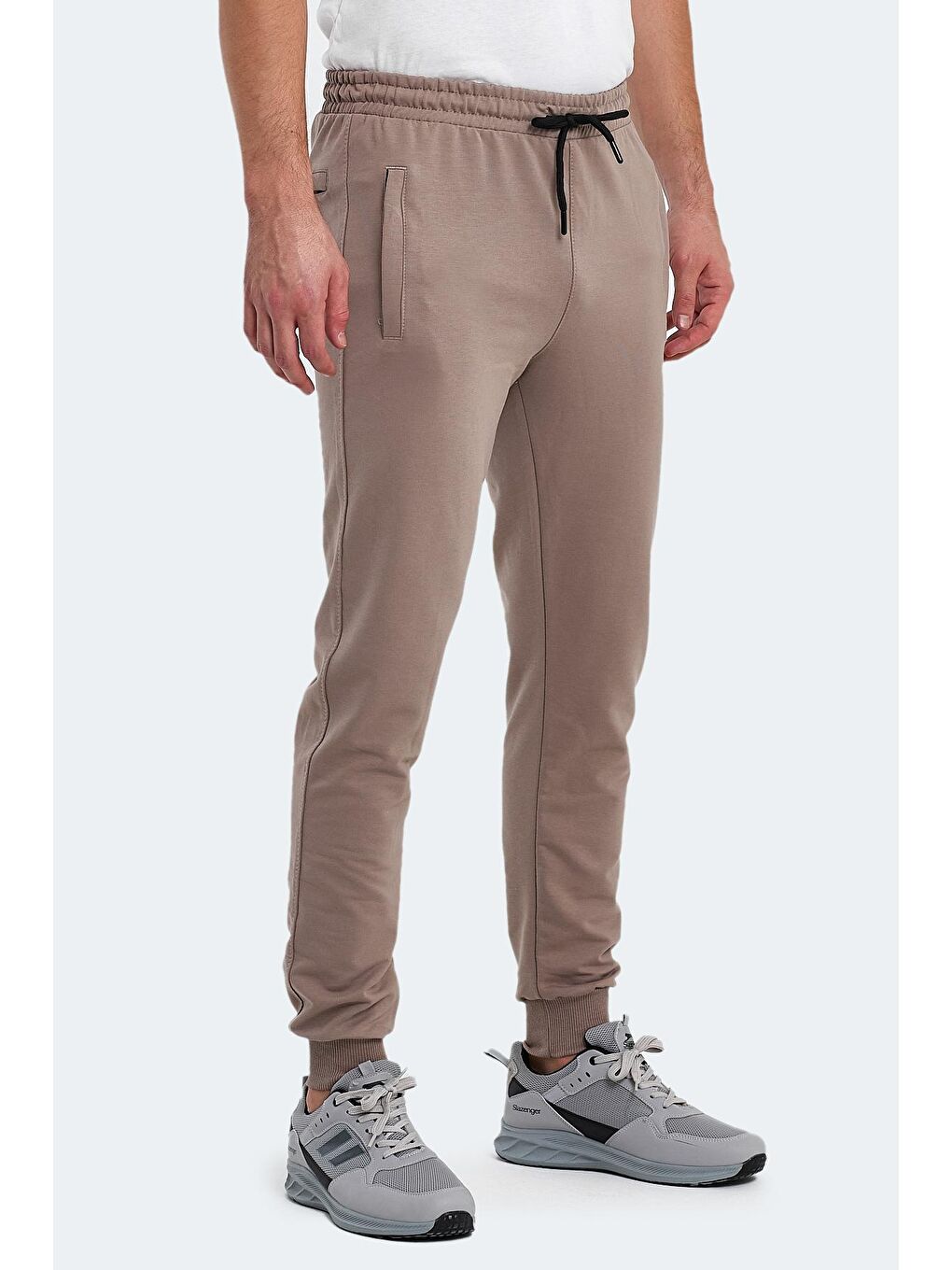 SLAZENGER Bej OLUFTEN I Erkek Eşofman Altı Taş Gri - 2