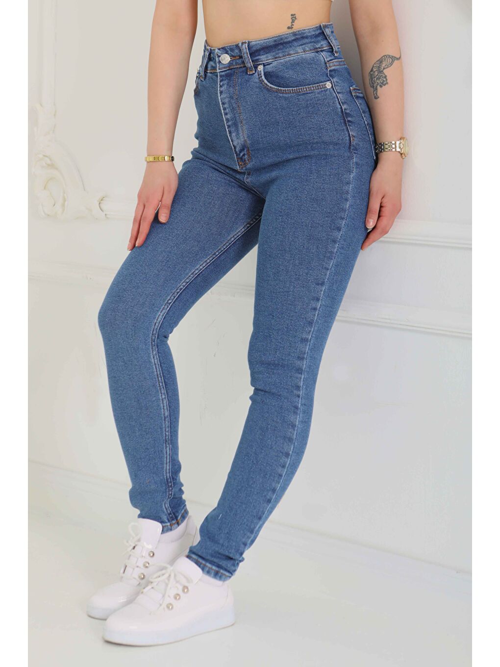 Skinny Jean Pantolon Mavi   26830-3