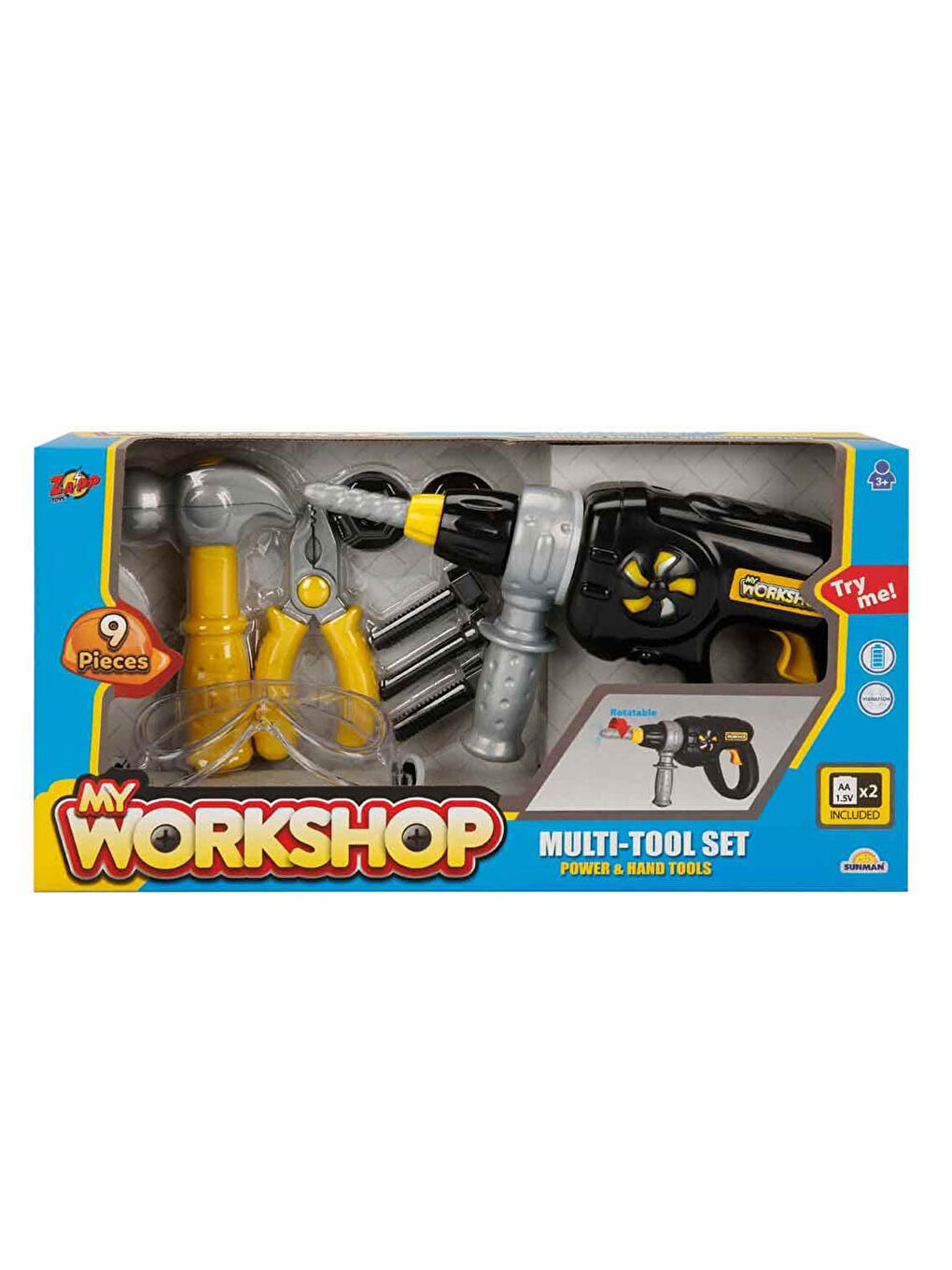 My Workshop Matkaplı Tamir Seti 9 Parça S00004606