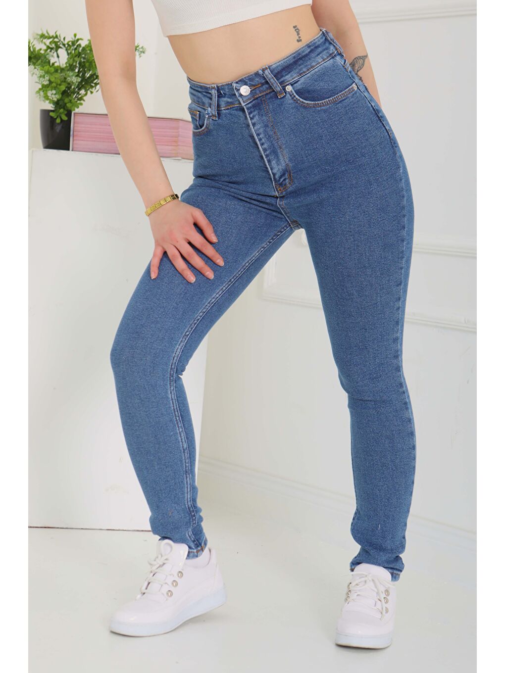 Skinny Jean Pantolon Mavi   26830-5