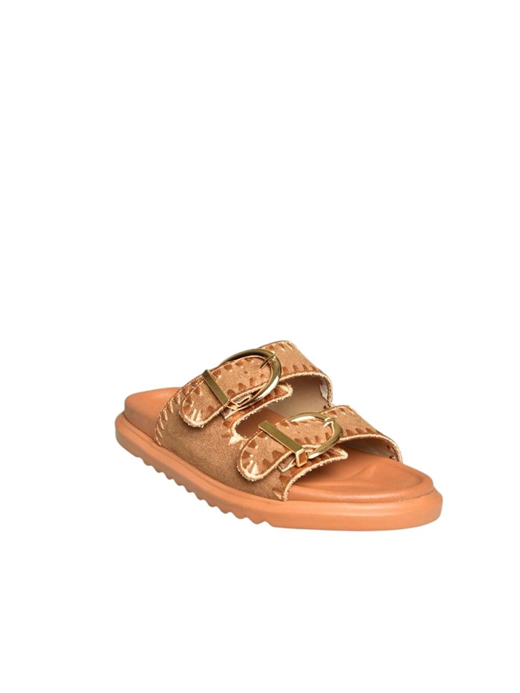 Kahverengi Taba Kadın Terlik U2671462-5