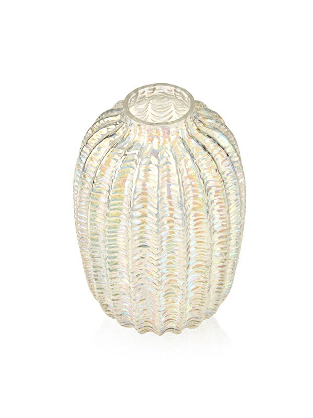Evidea Karişik Deco Pearl Vazo - Sedef - 25 cm - 1