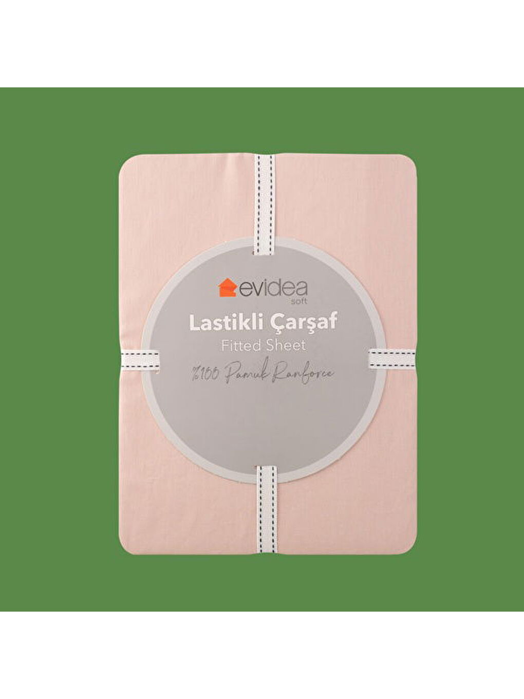 Pembe Soft Basic Çift Kişilik Lastikli Çarşaf - Gülkurusu - 160x200 cm-2