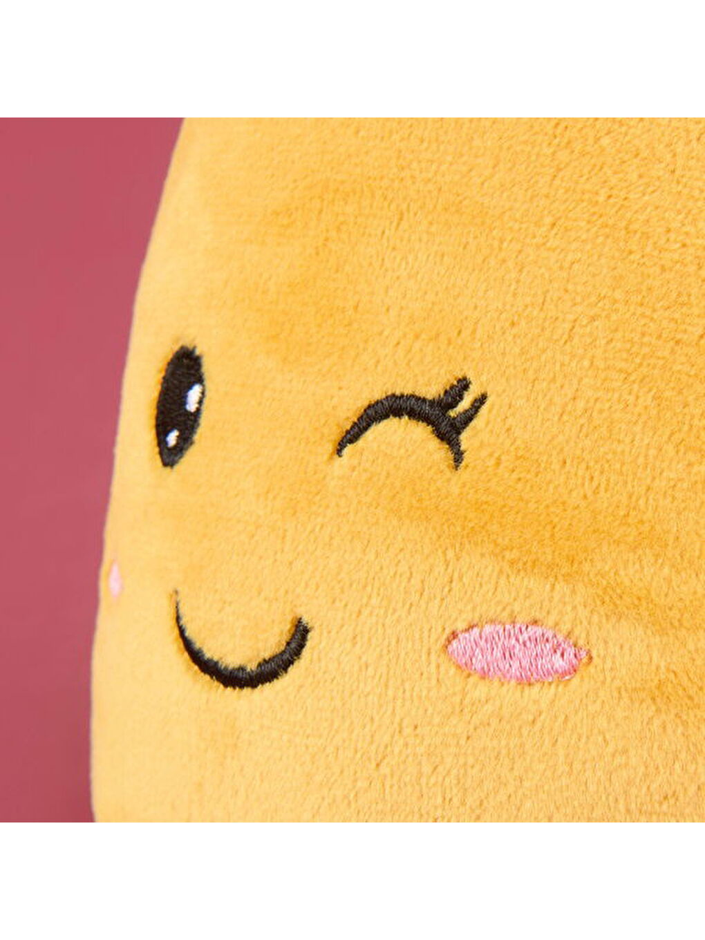 Soft Armut Figürlü Yastık - Sarı - 25 cm-2