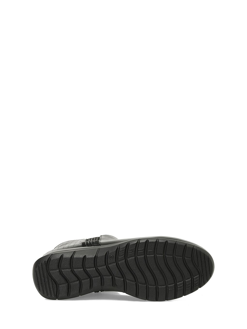 166662.KZ4PR Siyah Kadın Dolgu Topuk Bot-5