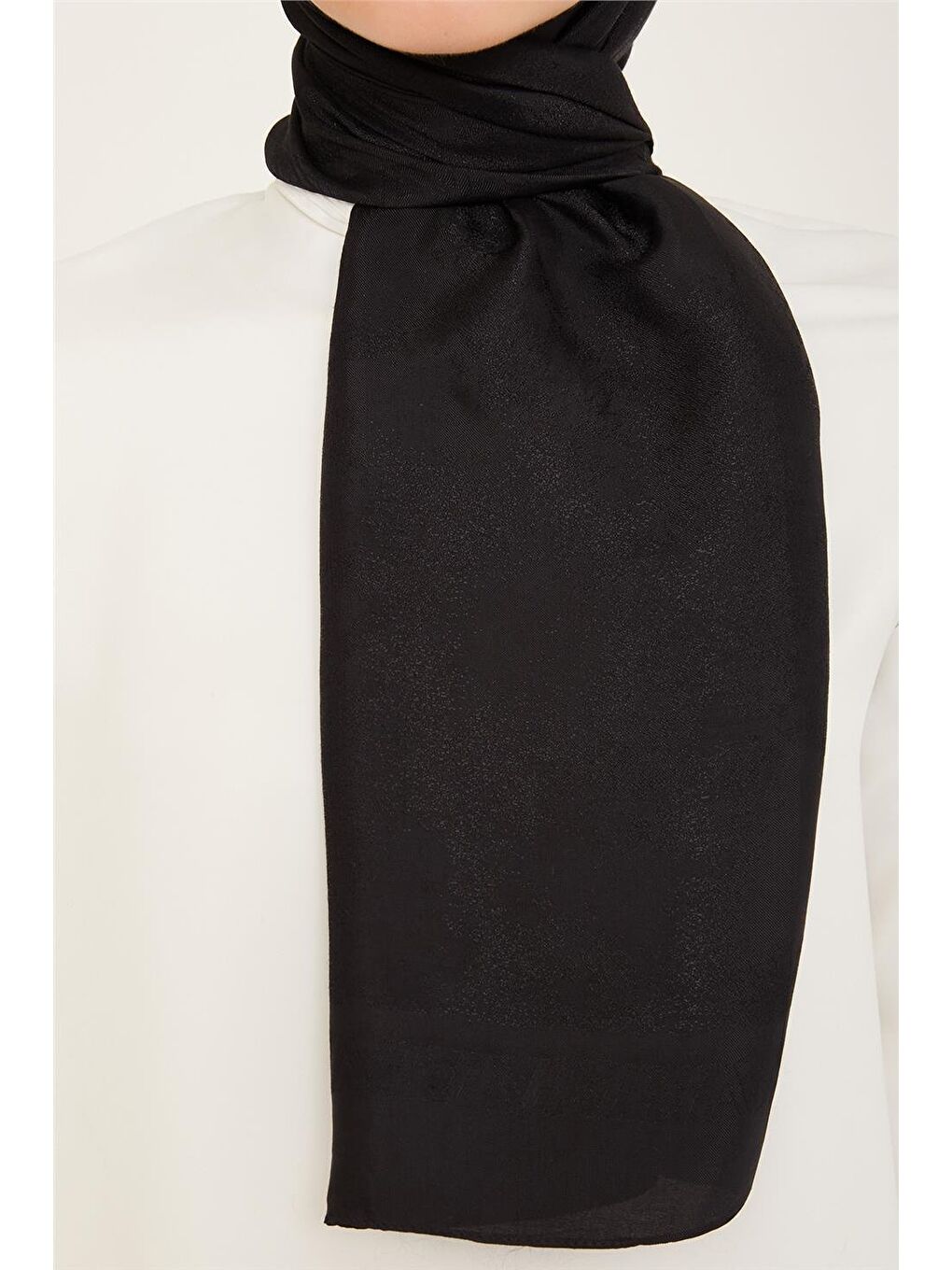 Siyah Trend Zümrüt Şal 2 24222 24001-1