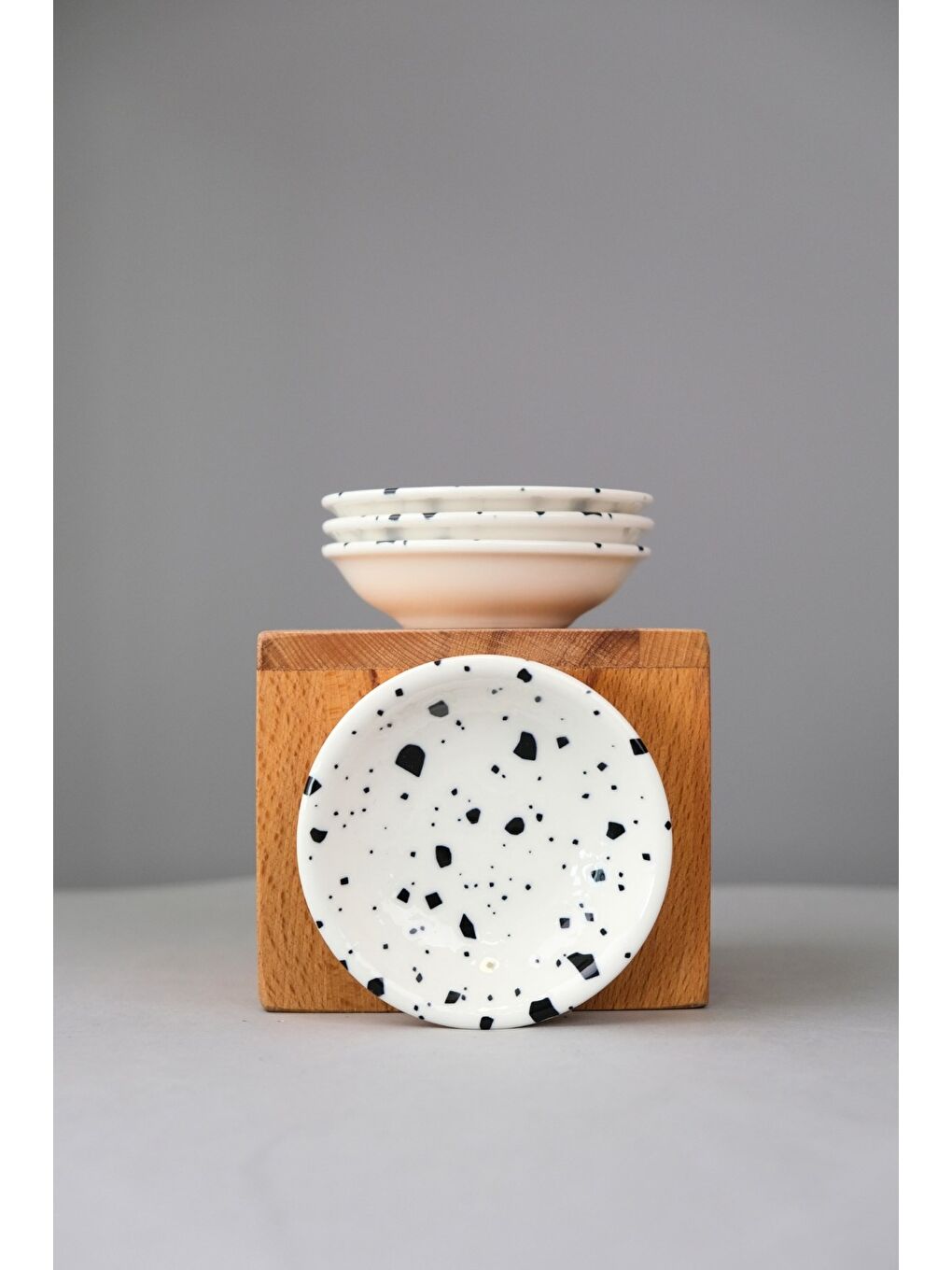 Karışık Porselen Sidereal Mini Kase Seti 9x2,50cm 4 Parça-1