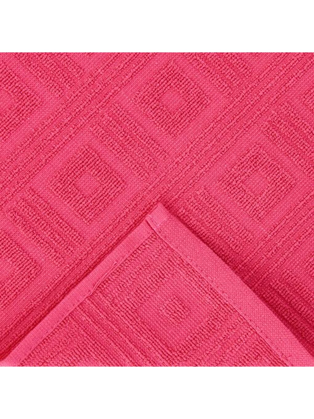Soft Kybele 2'li Havlu Seti - Fuşya - 30x30 cm-2