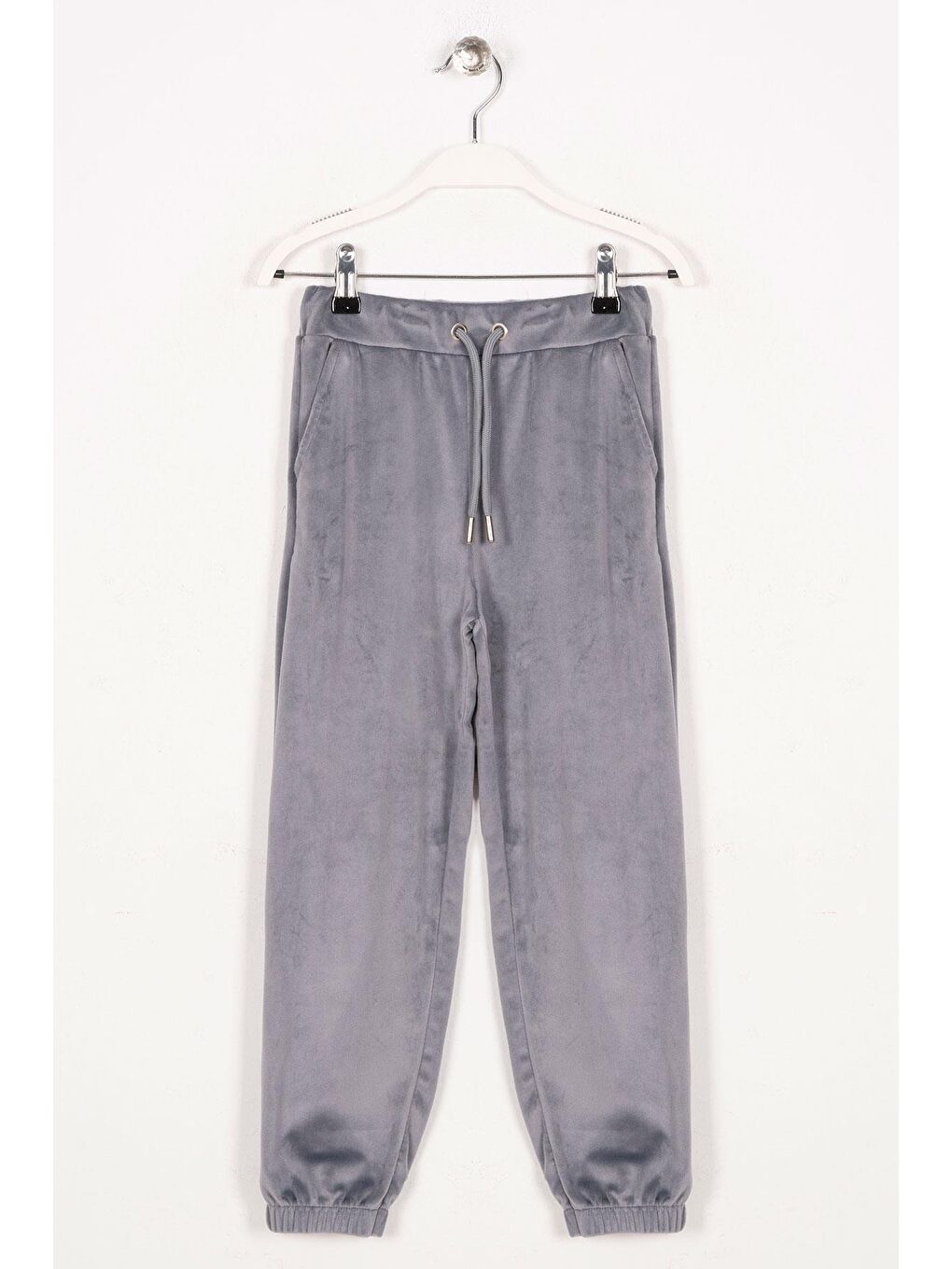 Gri Renk Kız Çocuk Esofman Tek Alt