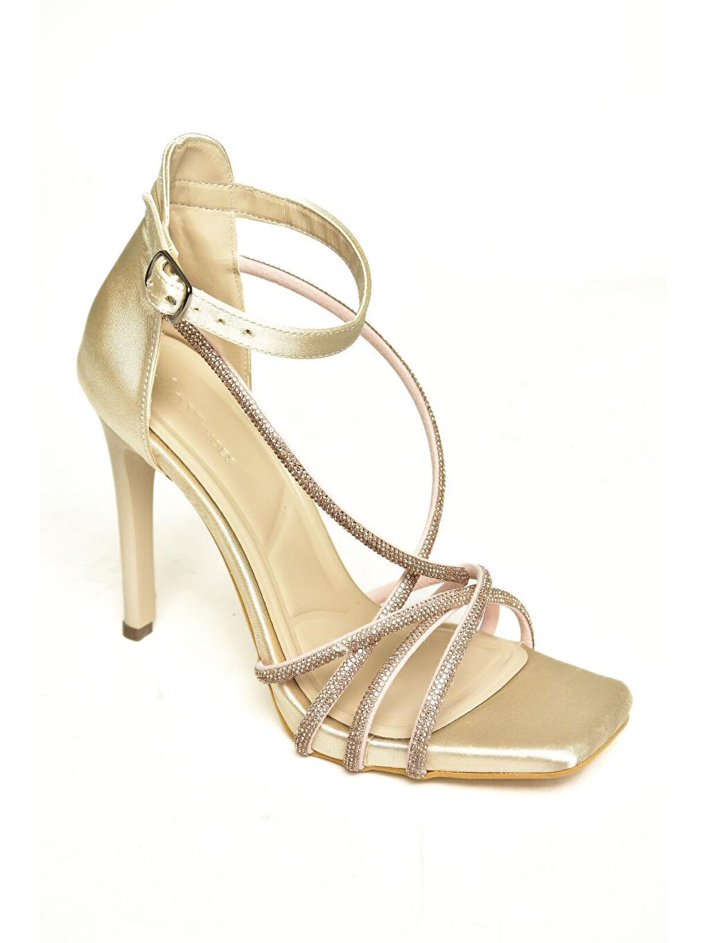 Bej U4801860 Ten Kadın Topuklu Ayakkabı-1