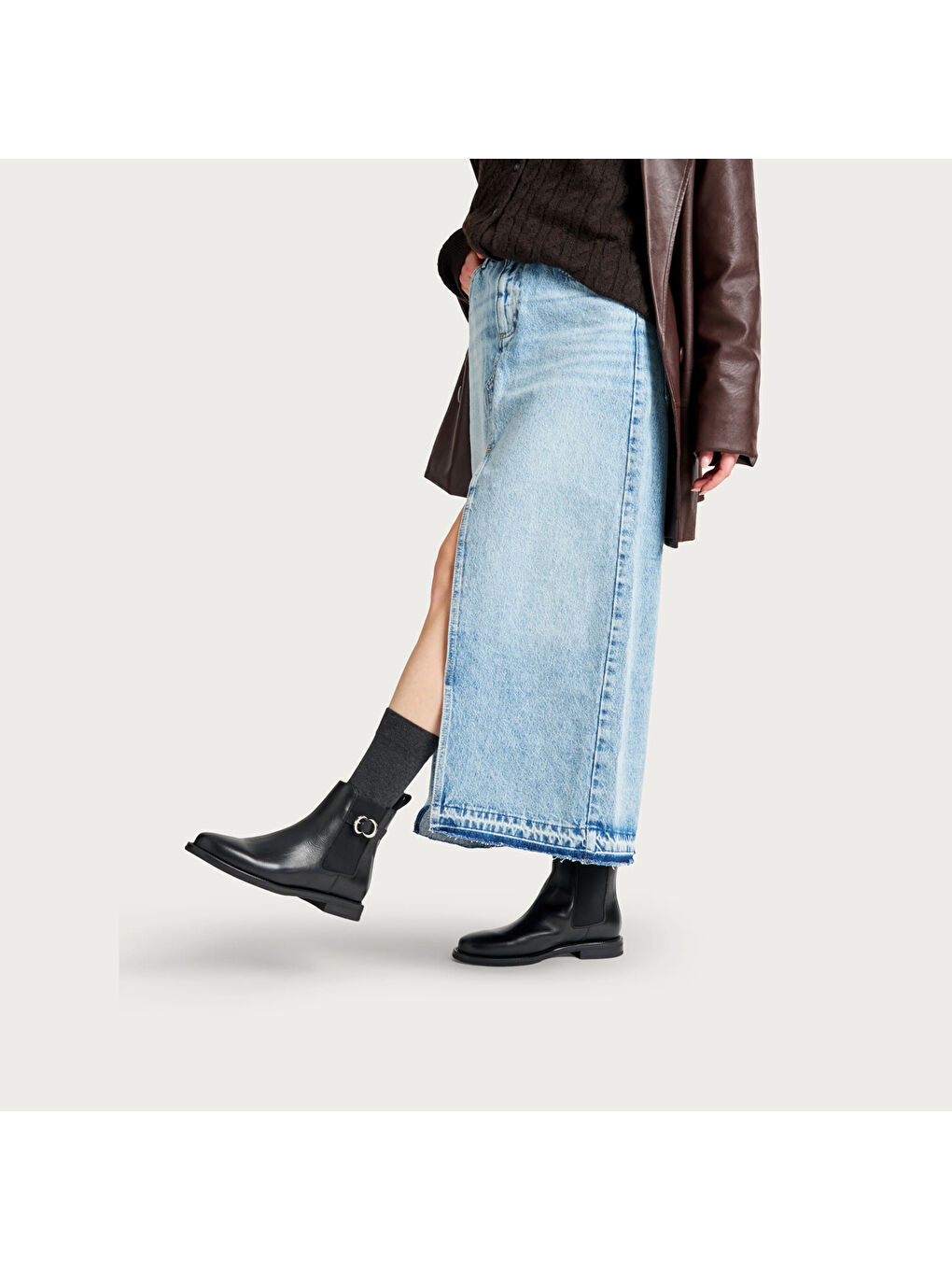 Siyah Kadın Bot 98L8 SETA NERO (black)-5